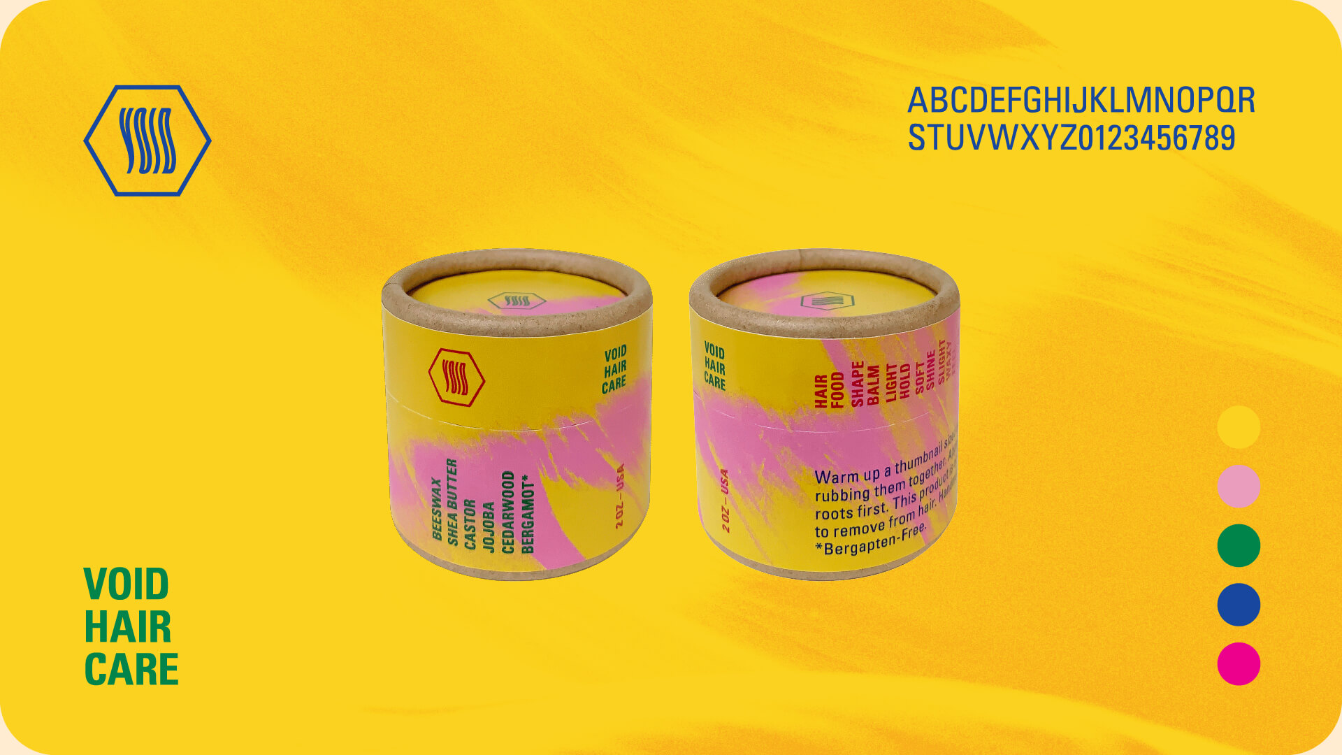 Void Hair Care, cosmetics.